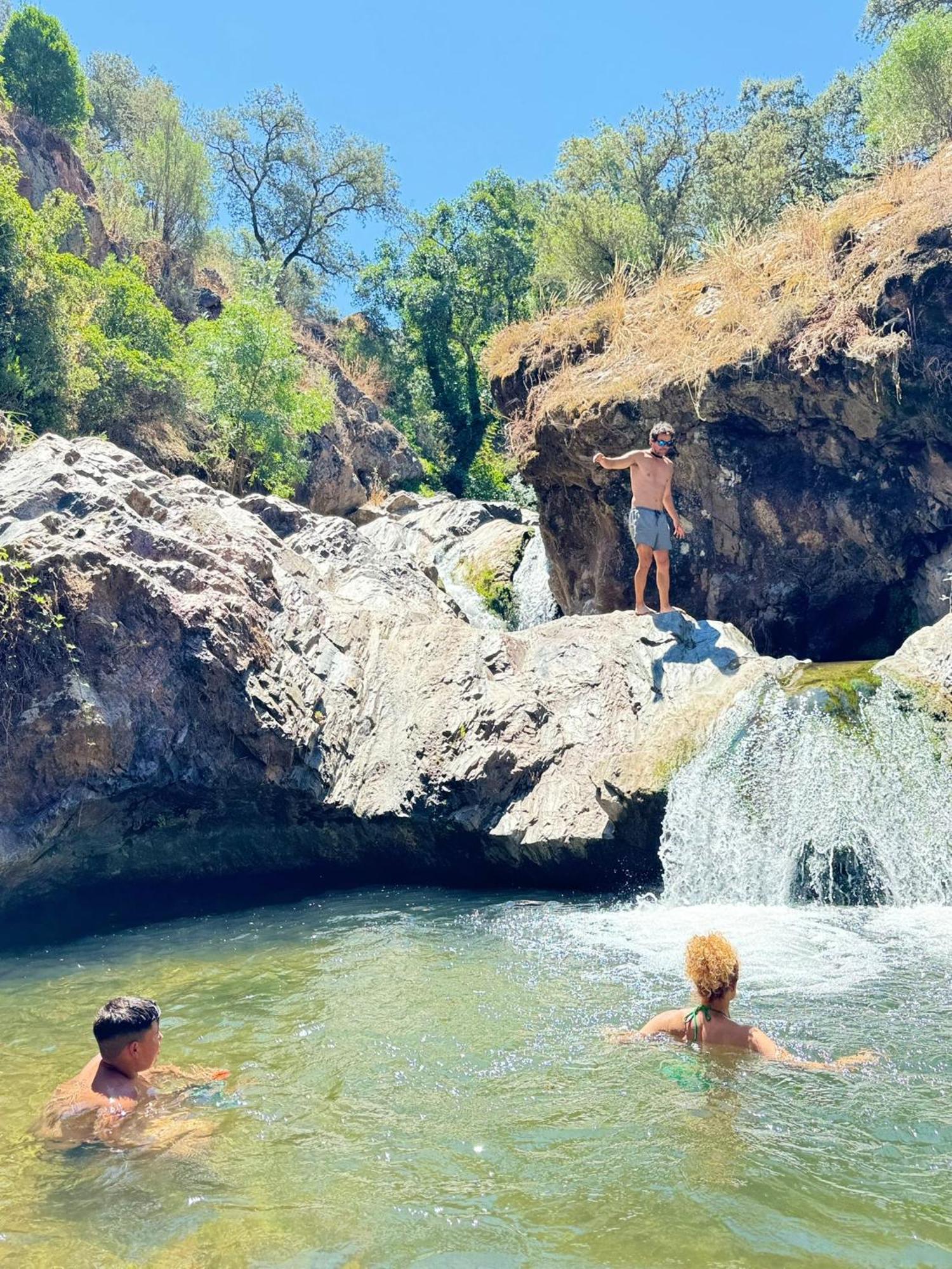 Finca Charco La Olla Jabugo Esterno foto